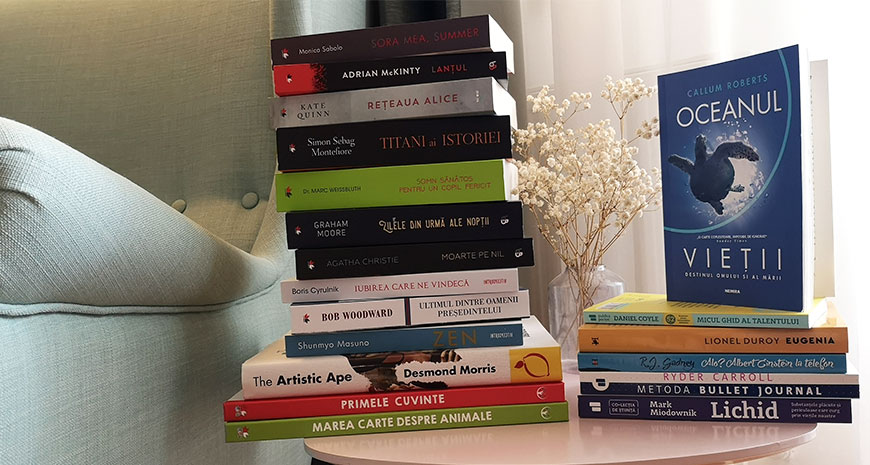 Cărțile lunii (august 2019)