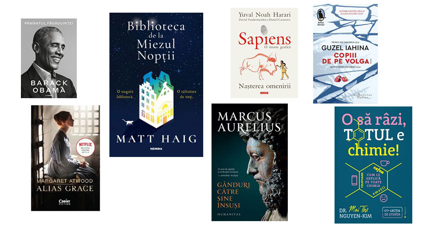 Cele mai vândute cărți în 2020