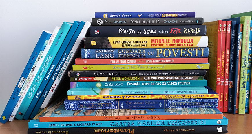 Recomandări din bibliotecă: cărți pentru copii 